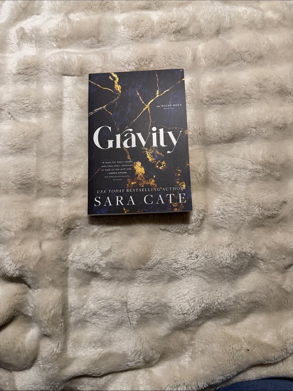 'Gravity' - Black & Gold Cover Sara Cate